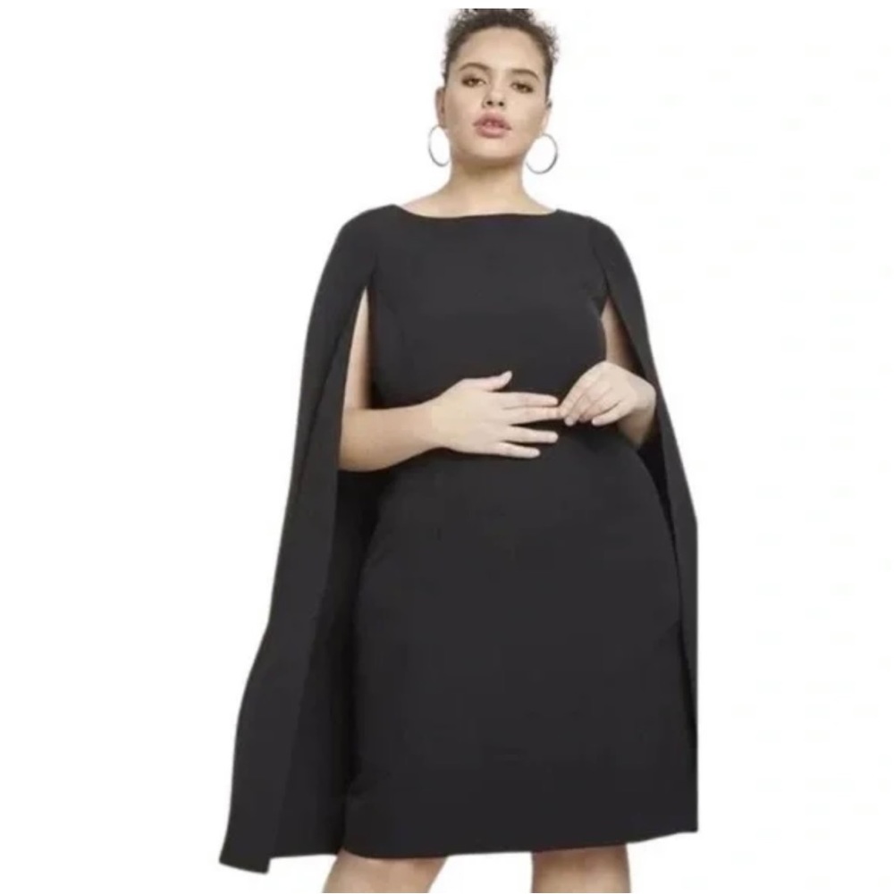 NWT Eloquii Cape Dress sz 18
